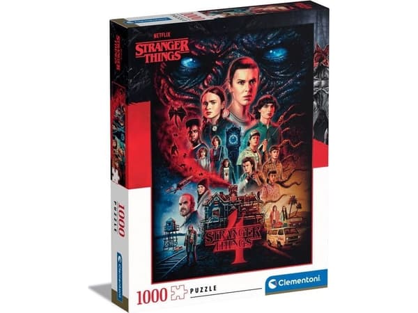 Clementoni Netflix Stranger Things, 1000 styck, TV/film, 10 År