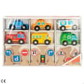 Miniatyrbild 5 av 5: Fordonsspel Woomax 15 Delar (6 antal)