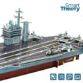 Miniatyrbild 5 av 7: 3D-pussel Colorbaby Nimitz Hangarfartyg 67 Delar 77 x 18 x 20 cm (6 antal)