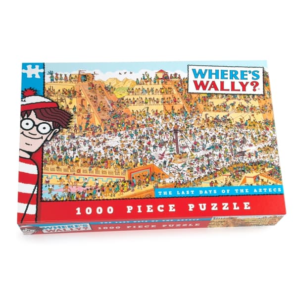 University Games Where's Wally - Aztekernes sidste dag - 1000 brikker (710-5905)