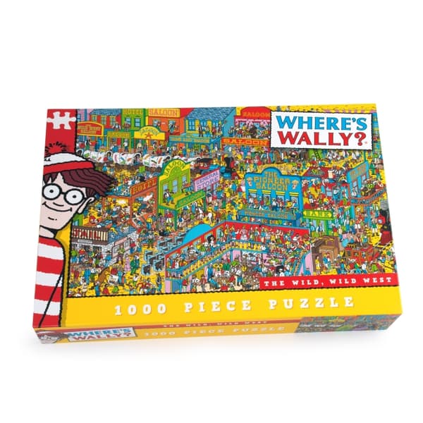 University Games Where's Wally - Villi villi länsi - 1000kpl (710-5925)