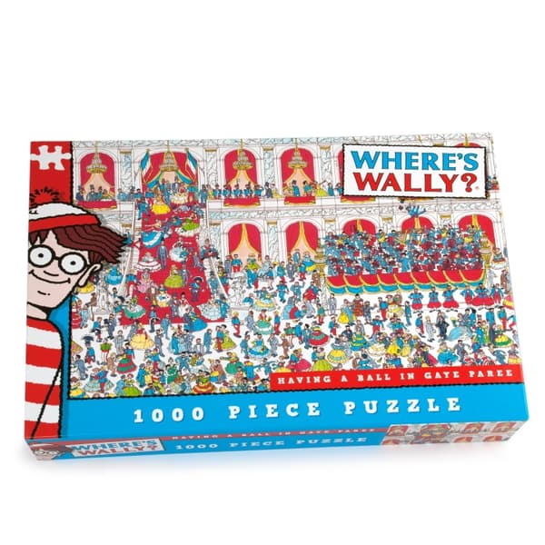University Games Where's Wally - Har en boll i Gaye Paree - 1000 bitar (710-5975)