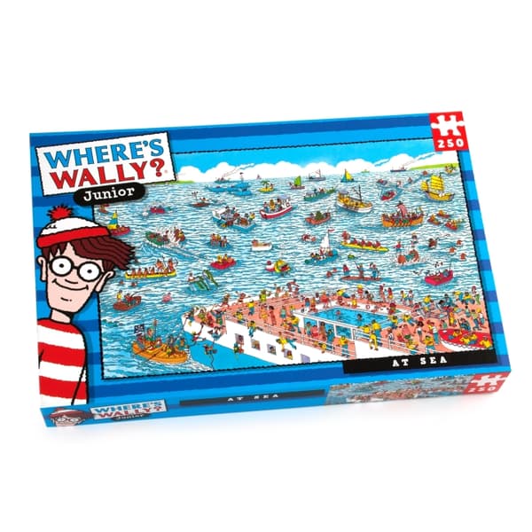 University Games Where's Wally - På havet 250 brikker (710-5985)