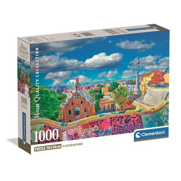 Puslespil 1000 Pcs CB Park Güell Barcelona
