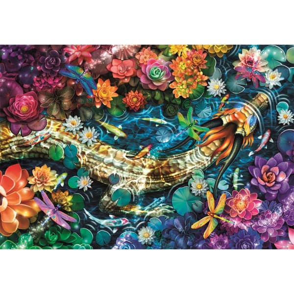 Puslespil 1000 Pcs CB High Quality Collection Koi River