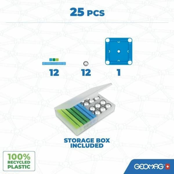 Byggsats Geomag 25 Delar