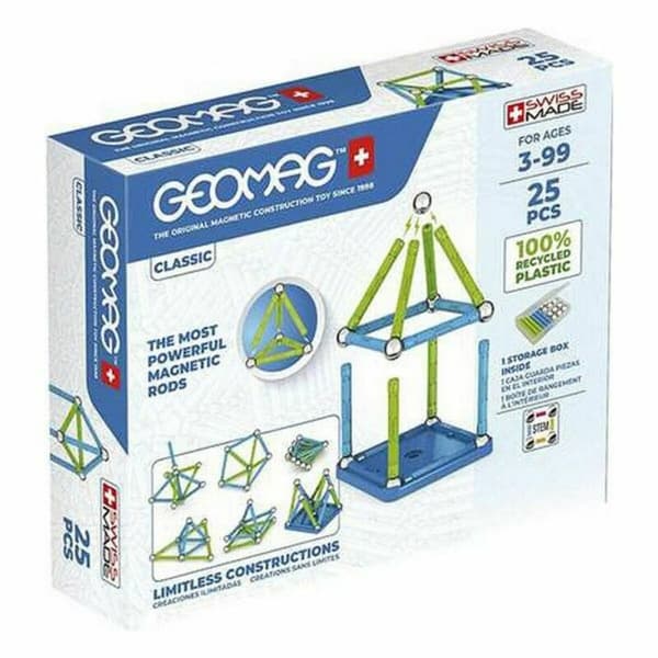 Konstruktionsspil Geomag 25 Dele