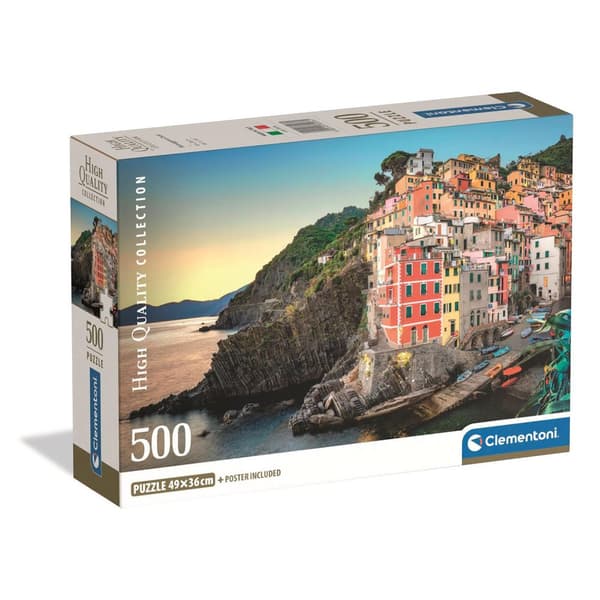 Puslespil 500 Pcs CB High Quality Collection Riomaggiore Coast