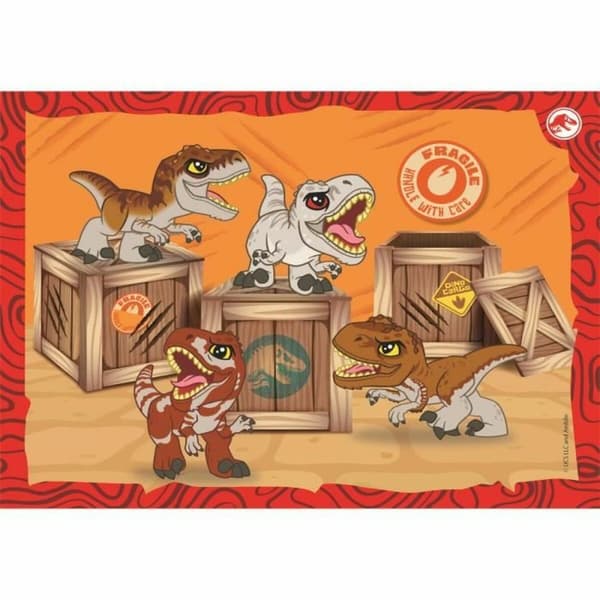 Pussel Clementoni Jurassic World (4 antal)