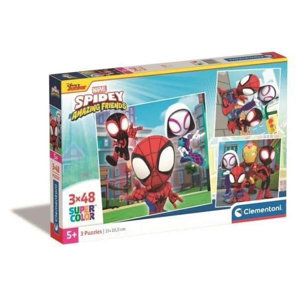 Puslespil Clementoni Spidey (3 enheder)