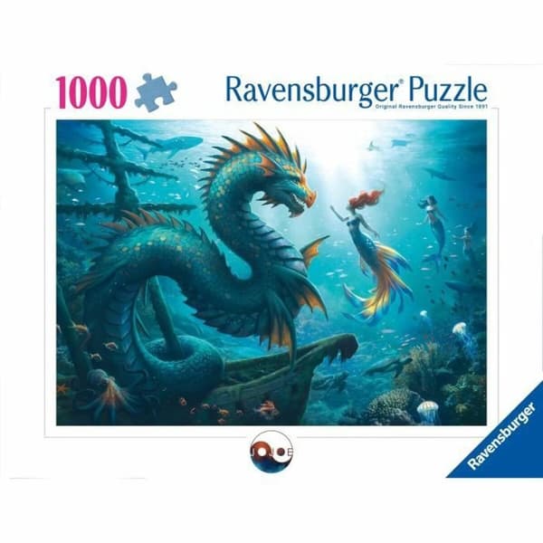 Palapeli Ravensburger Monster 12001434 1000 Kappaletta