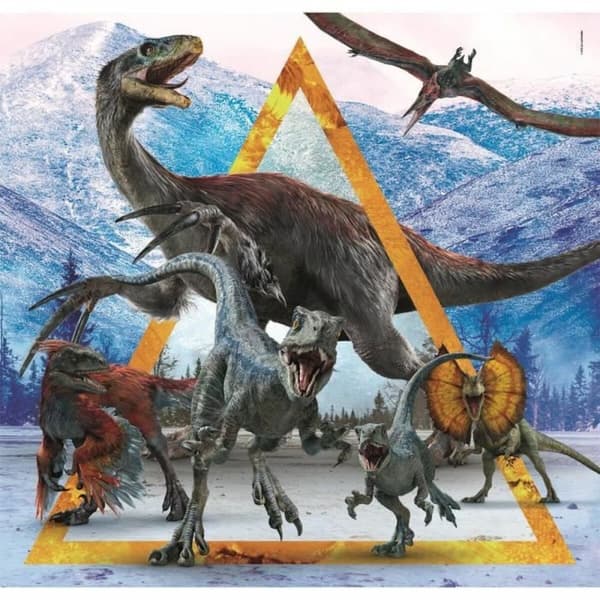 Palapeli Clementoni Jurassic World (3 osaa)