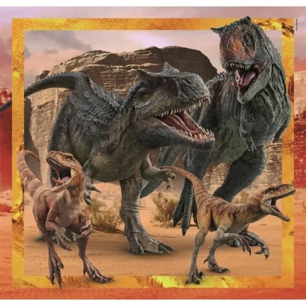 Palapeli Clementoni Jurassic World (3 osaa)