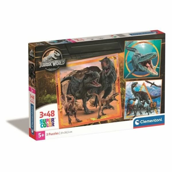 Palapeli Clementoni Jurassic World (3 osaa)