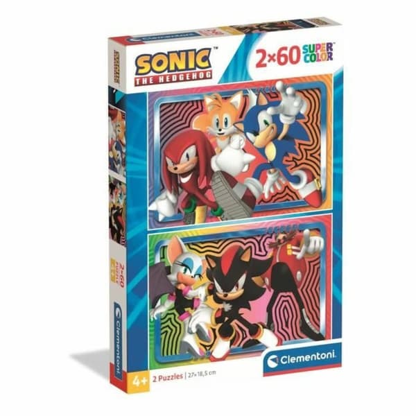 Puslespil Clementoni Sonic (2 enheder)