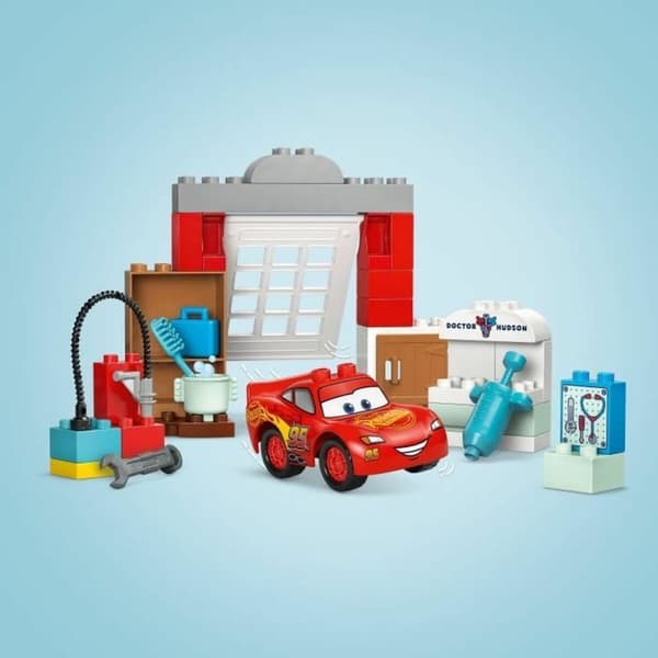 Rakennussetti Lego 10456 Lightning McQueen visits Doc 35 Kappaletta