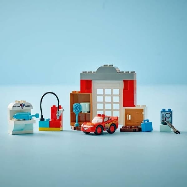 Rakennussetti Lego 10456 Lightning McQueen visits Doc 35 Kappaletta