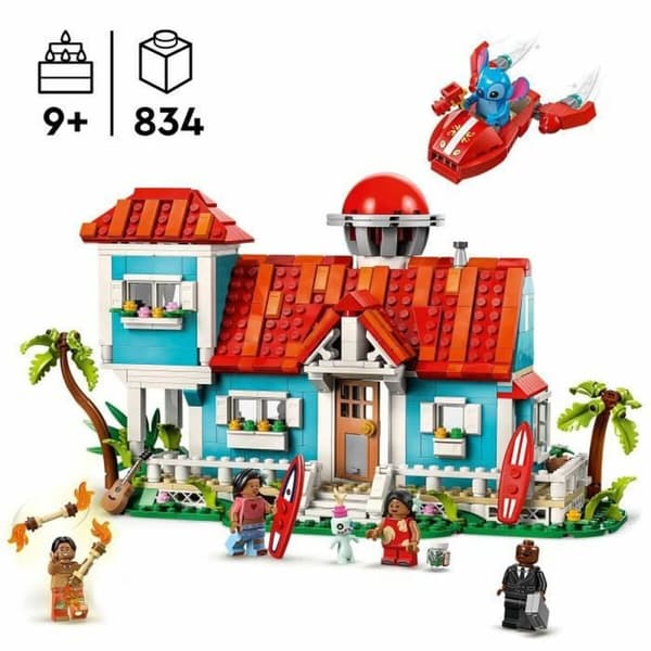 Rakennussetti Lego Disney Lilo & Stitch 43268 834 Kappaletta