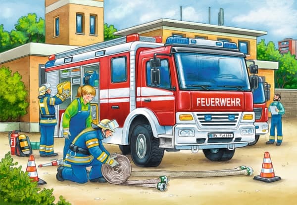 Ravensburger 4005556075744, 12 stykker, Yrker, 3 år
