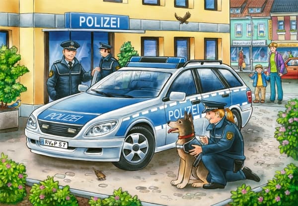 Ravensburger 4005556075744, 12 stykker, Yrker, 3 år