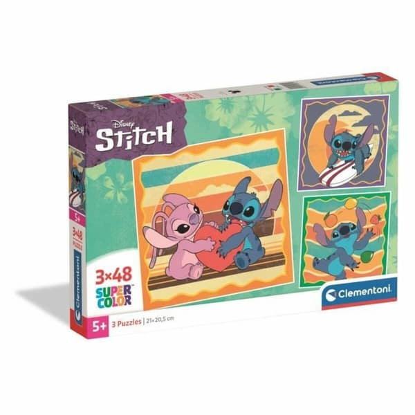 Pussel Clementoni Stitch (3 antal)