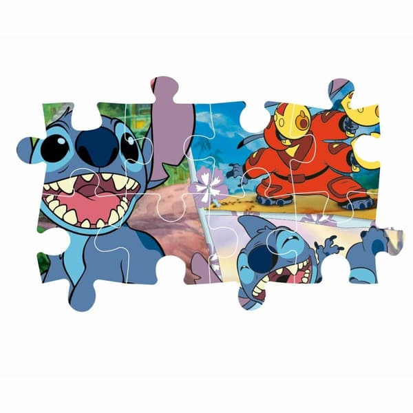 Puslespil Clementoni Stitch 104 Dele (4 enheder)