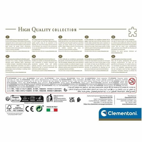Puslespil Clementoni 500 Dele