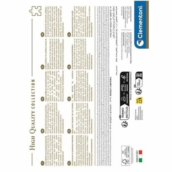 Puslespil Clementoni (3 enheder) (2 enheder) (6 enheder) (10 enheder) (4 enheder) (12 enheder) (24 enheder)