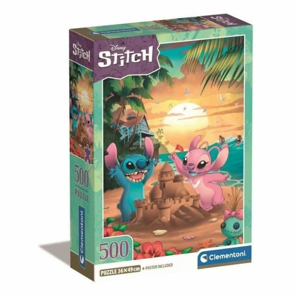 Puslespill Clementoni Stitch 500 Deler