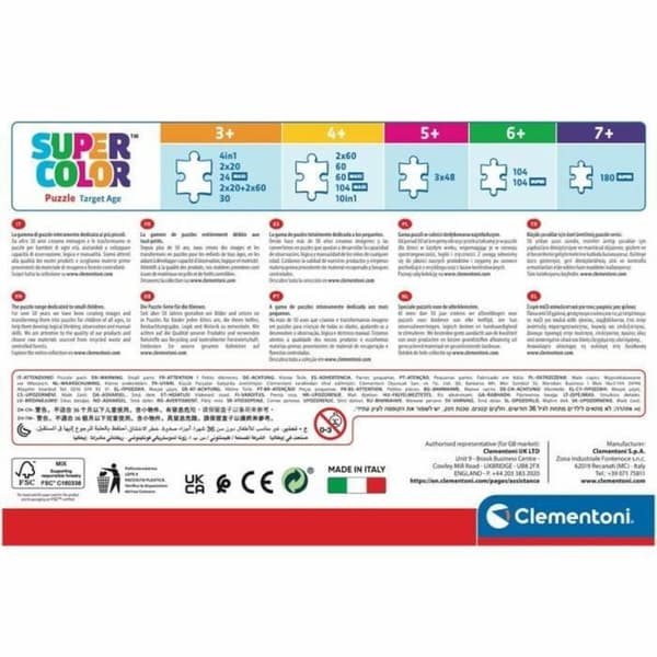 Puslespill Clementoni Stitch 2 Deler (2 enheter)