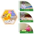 Miniatyrbillede 5 af 5: OBOSOE Montessori træpuslespil til småbørn | Dyr og køretøj tema | Læring og leg i ét