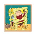 Miniatyrbillede 1 af 2: Puslespil 16 Pcs Wooden Puzzle Konstruktion Sjov