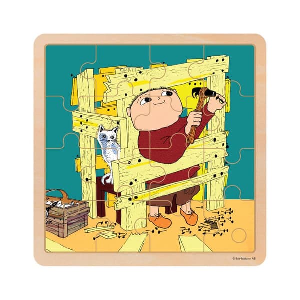 Puslespil 16 Pcs Wooden Puzzle Konstruktion Sjov