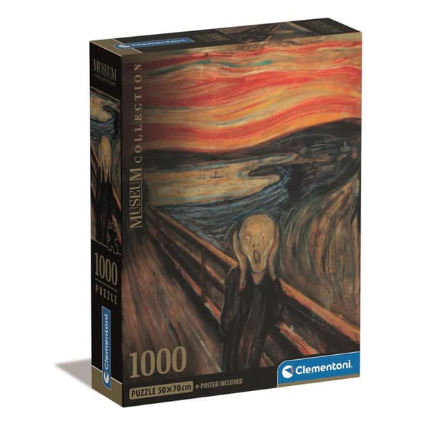 Pussel 1000 Pcs CB Museum Munch "The Scream"