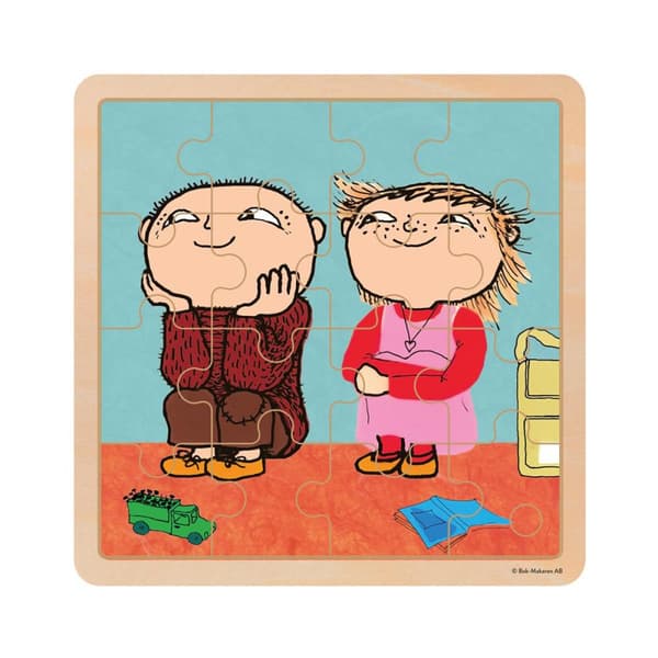 Pussel 16 Pcs Wooden Puzzle Vänner