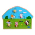 Miniatyrbilde 2 av 2: Shaped Wooden Puzzle - Playground