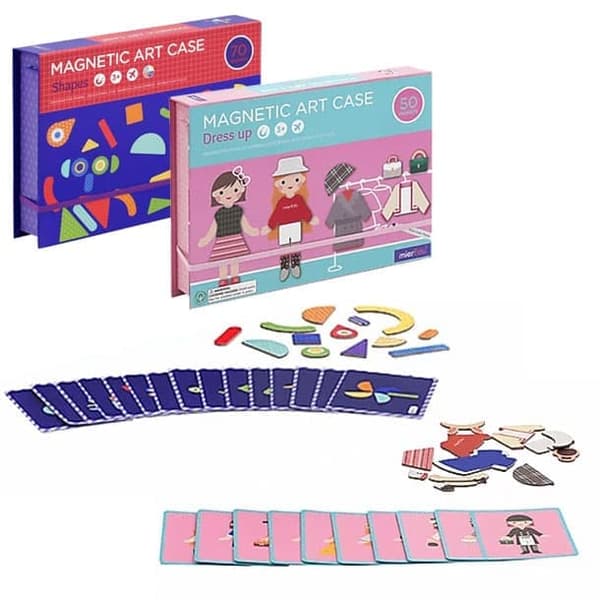 Magneettikirja, kirjoittanut mierEdu - Sampak (Dress-me-on / muodot)