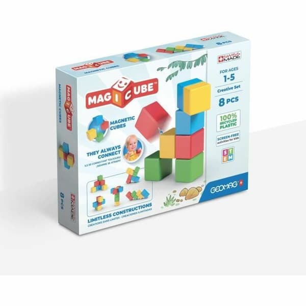 Konstruktionsspil Geomag Magicube Recycled Creative Set