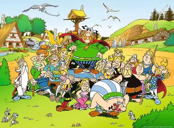 Dėlionė Ravensburger Asterix - 500 dílků