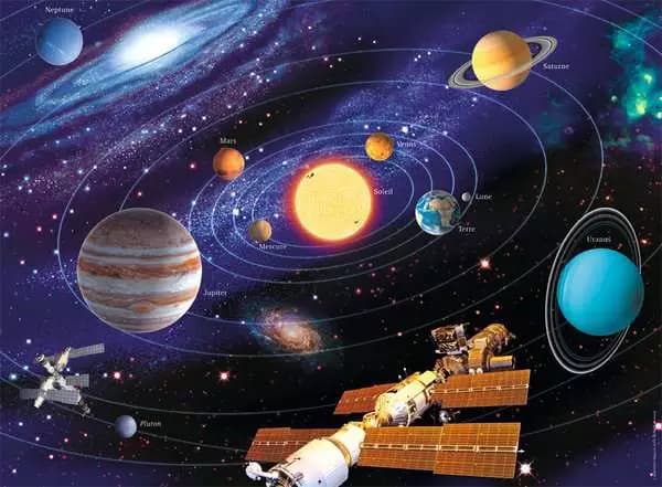 Pussel Ravensburger Solsystemet