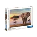 Miniatyrbilde 1 av 2: Puslespill 500 Pcs High Quality Collection African Sunset