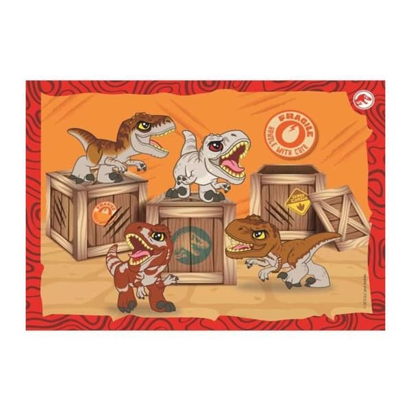 CLEMENTONI SUPERCOLOR 4-I-1-JURASSIC WORLD PROGRESSIVES (12, 16, 20, 2)