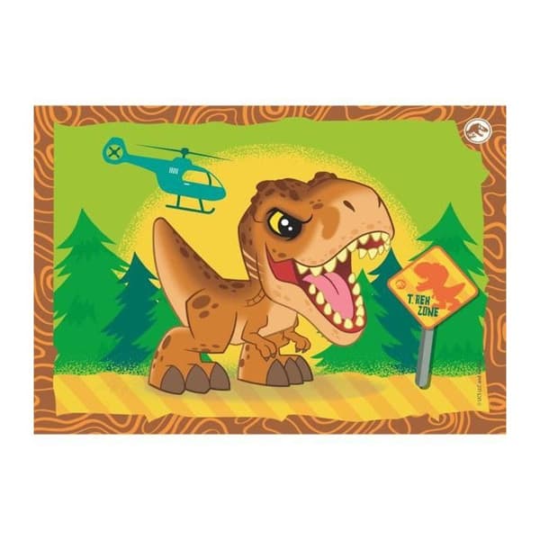 CLEMENTONI SUPERCOLOR 4-I-1-JURASSIC WORLD PROGRESSIVES (12, 16, 20, 2)