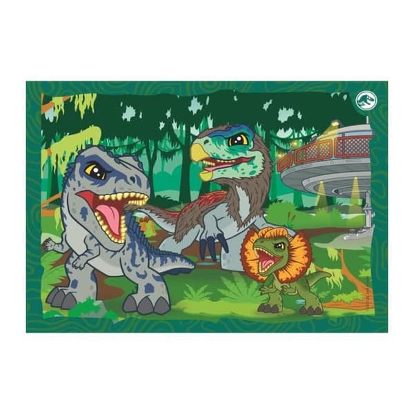 CLEMENTONI SUPERCOLOR 4-I-1-JURASSIC WORLD PROGRESSIVES (12, 16, 20, 2)