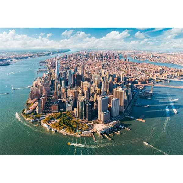 2000-bitars pussel: Lower Manhattan