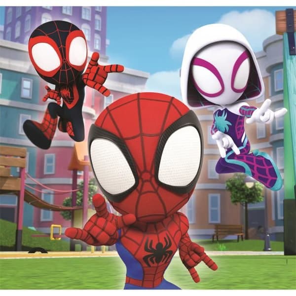 CLEMENTONI - 3x48 bitar - Spidey och hans fantastiska vänner