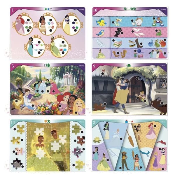 CLEMENTONI - Pedagogiskt skrivbord - Prinsessa