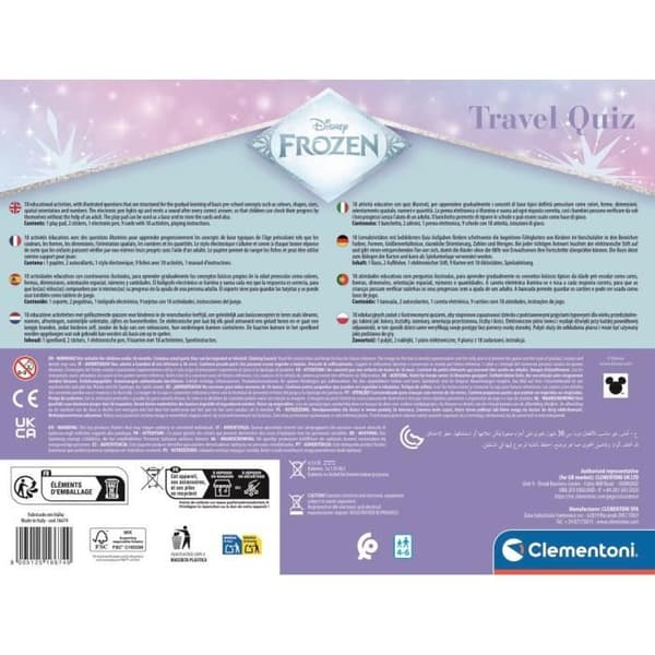 CLEMENTONI - Pedagogiskt skrivbord - Frost