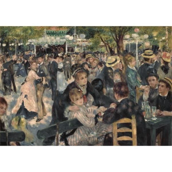 CLEMENTONI - Kompakt 1000 bitar - Renoir: Bal på kvarnen