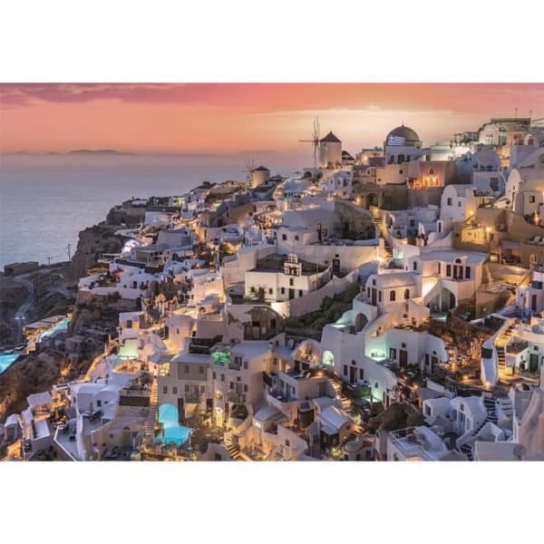 CLEMENTONI - Kompakt 1000 bitar - Shades of Santorini